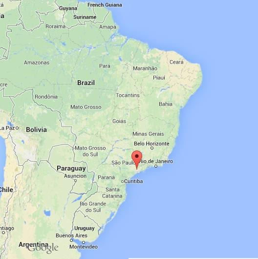 Sao Paulo kartta
